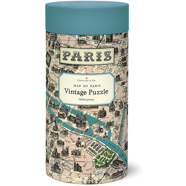 Paris Map puzzle - 1,000 pc