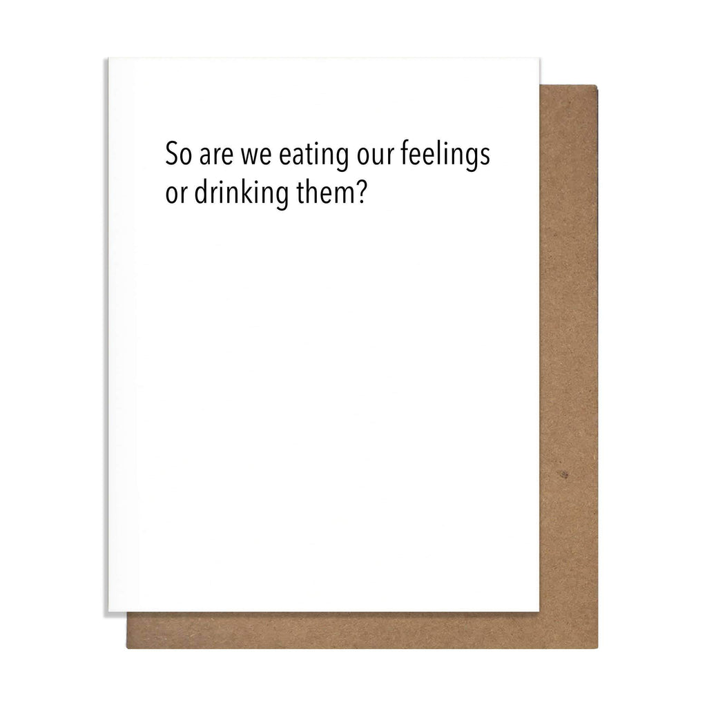 eating feelings card