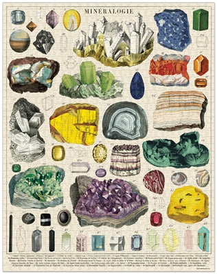 mineralogie puzzle - 1,000 pc