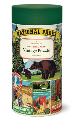 national parks puzzle - 1,000 pc