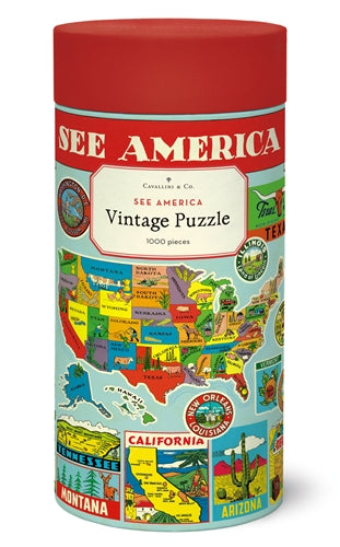 see America puzzle - 1,000 pc