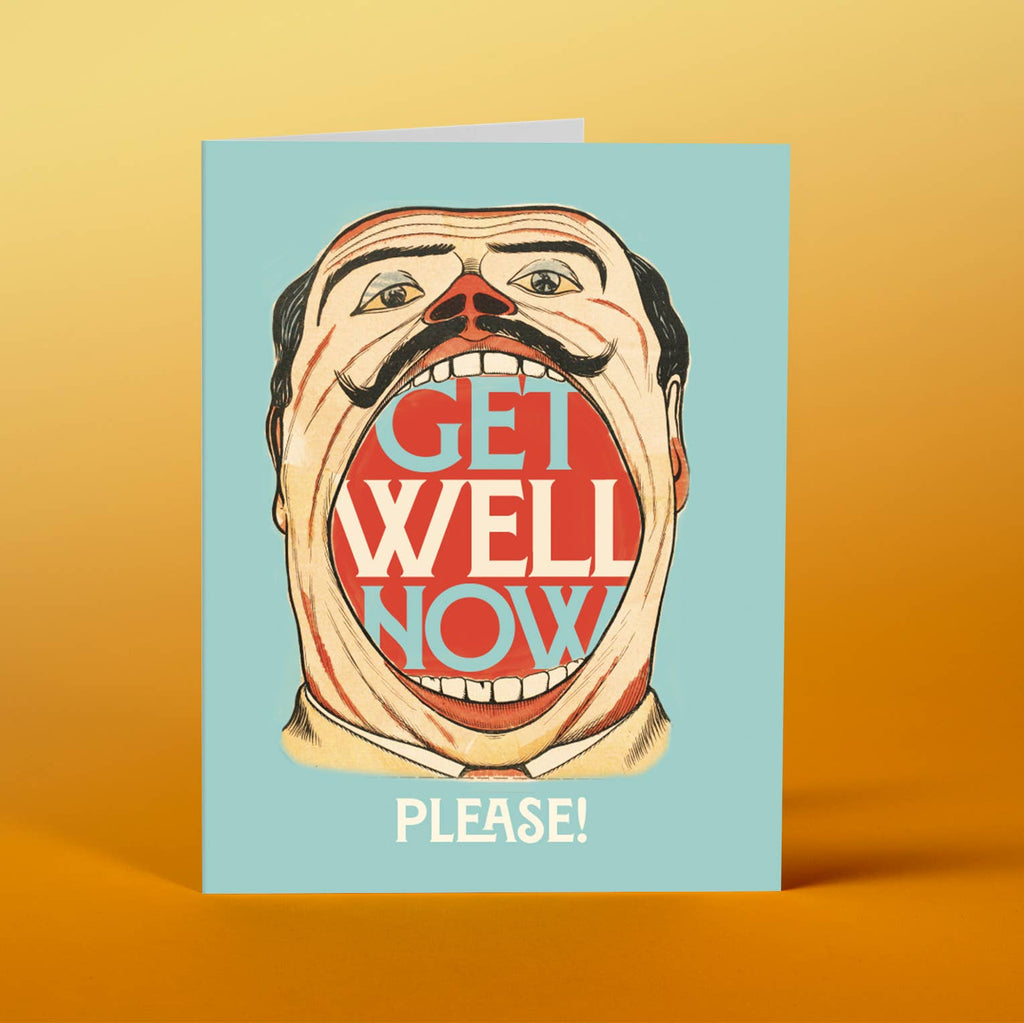 big mouth get well card