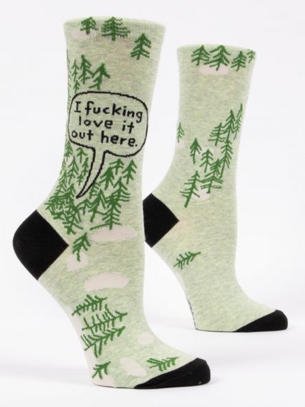 fucking love it - woods crew socks