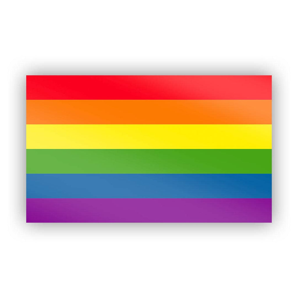 rainbow pride sticker