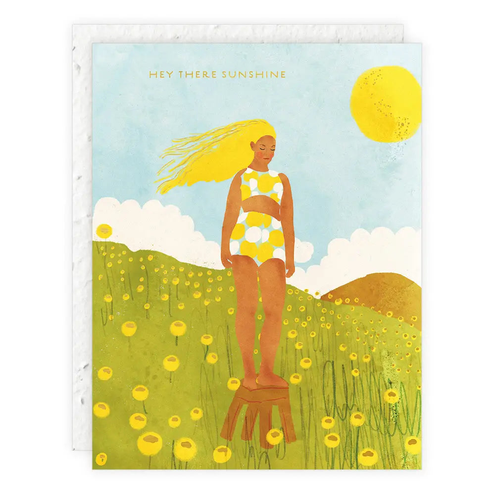 sunshine girl friendship card