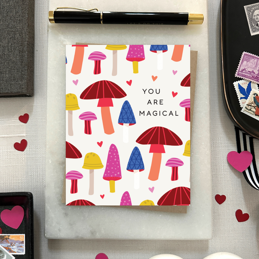 Magical Mushrooms Card