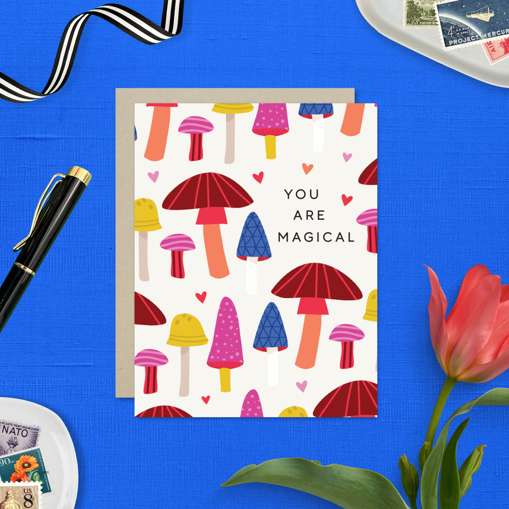 Magical Mushrooms Card