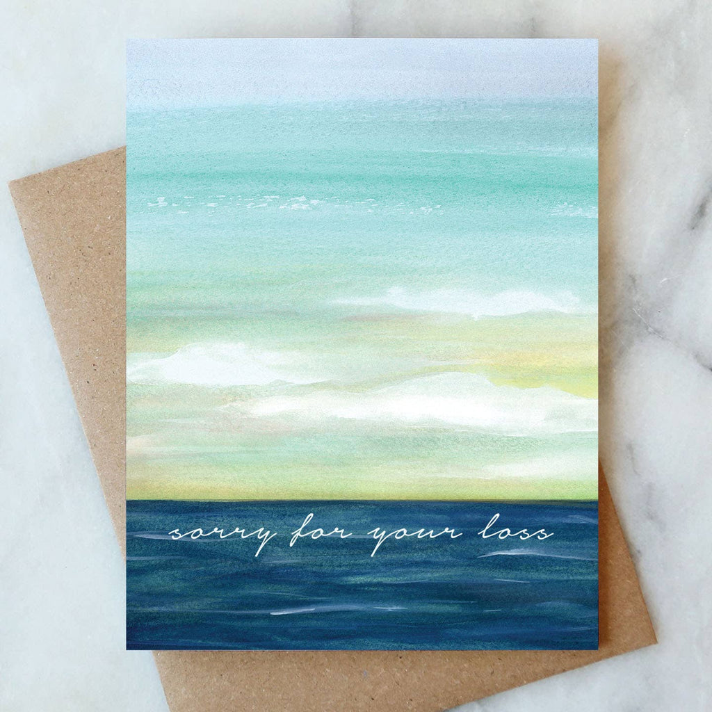 Ocean Sympathy Card