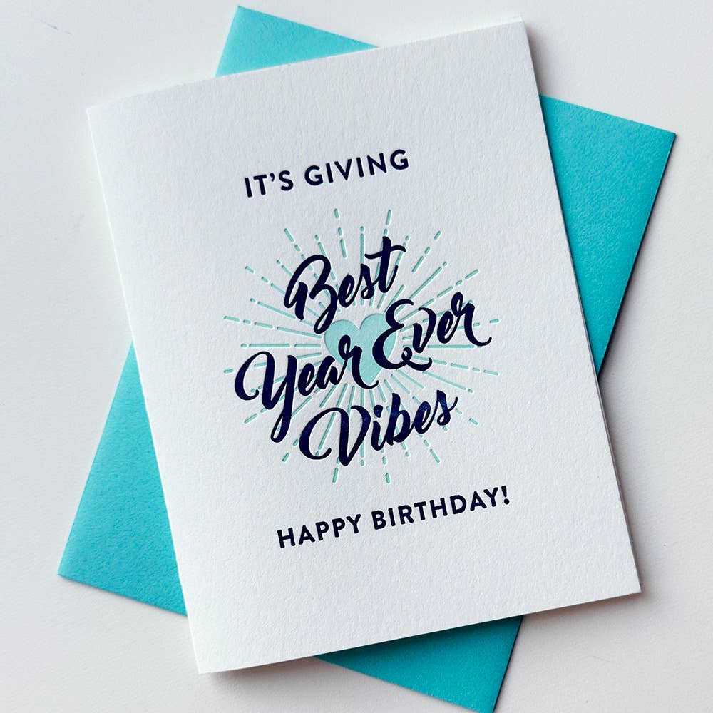 Best Year Ever Card