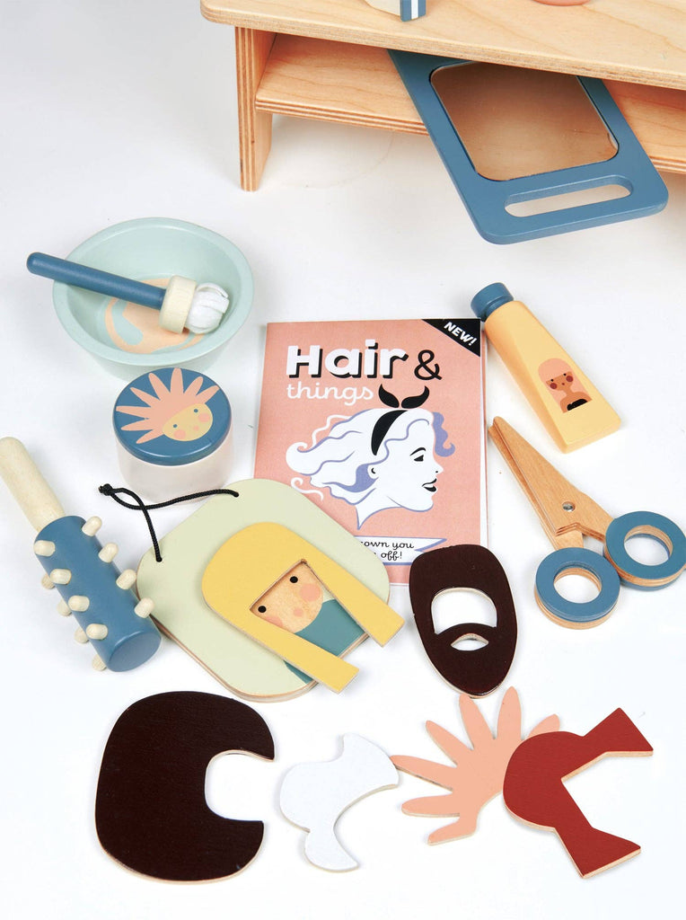 Hair Salon Wooden Toy Set