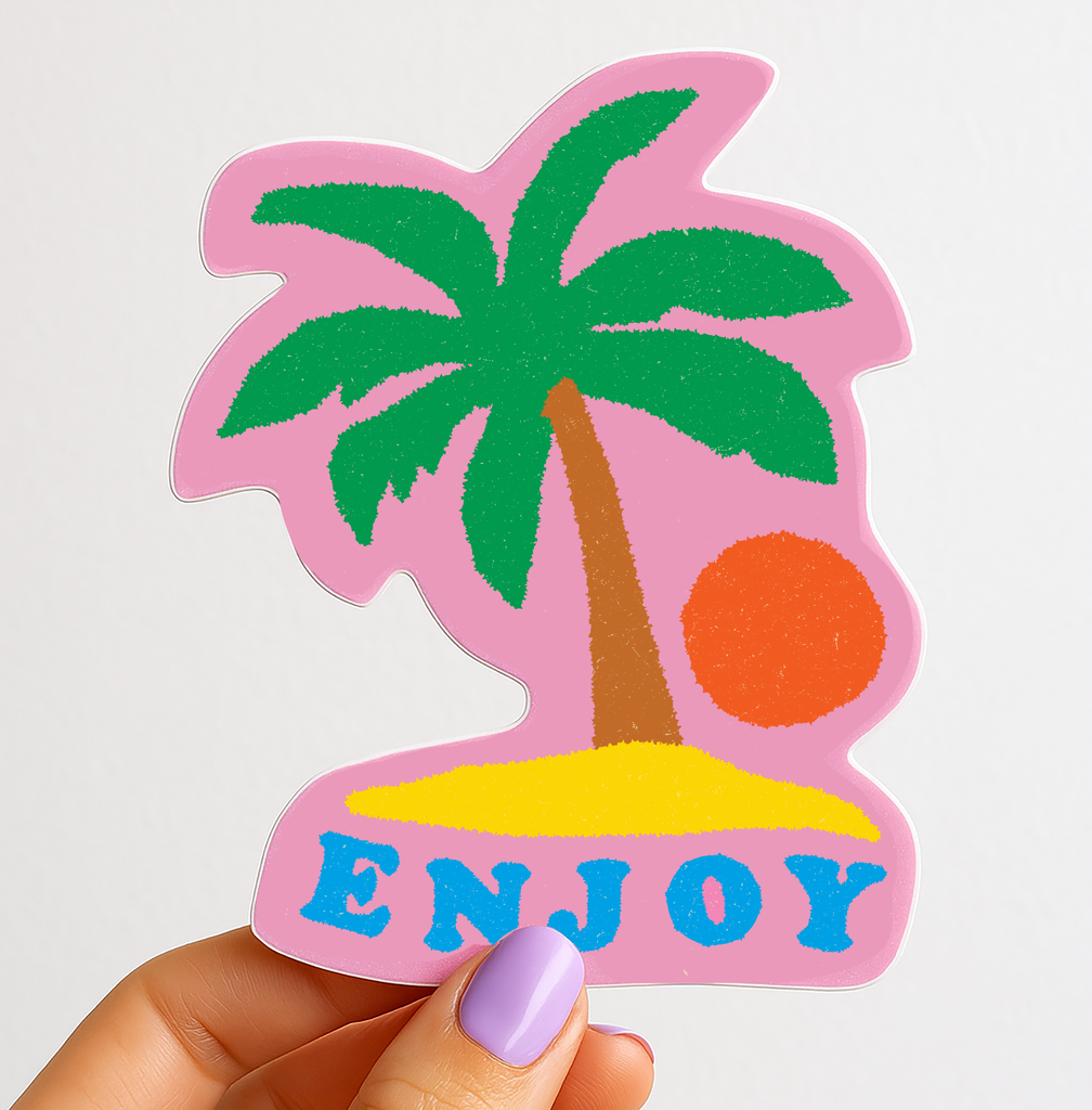 Enjoy Vinyl Sticker