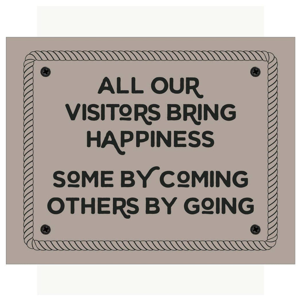All Our Visitors Magnet