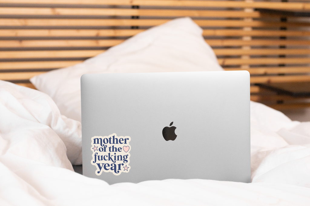 Mother of the Year Sticker