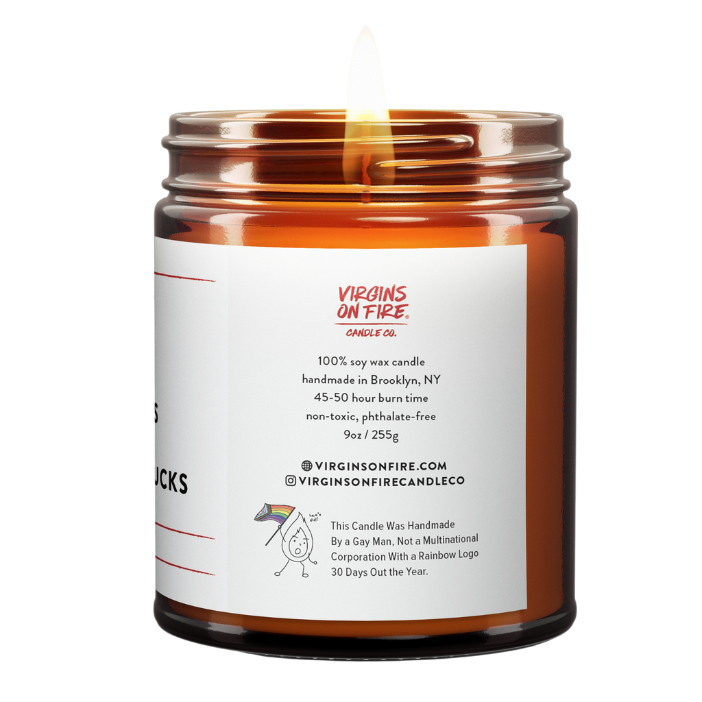 LESBIANS & TACO TRUCKS Candle