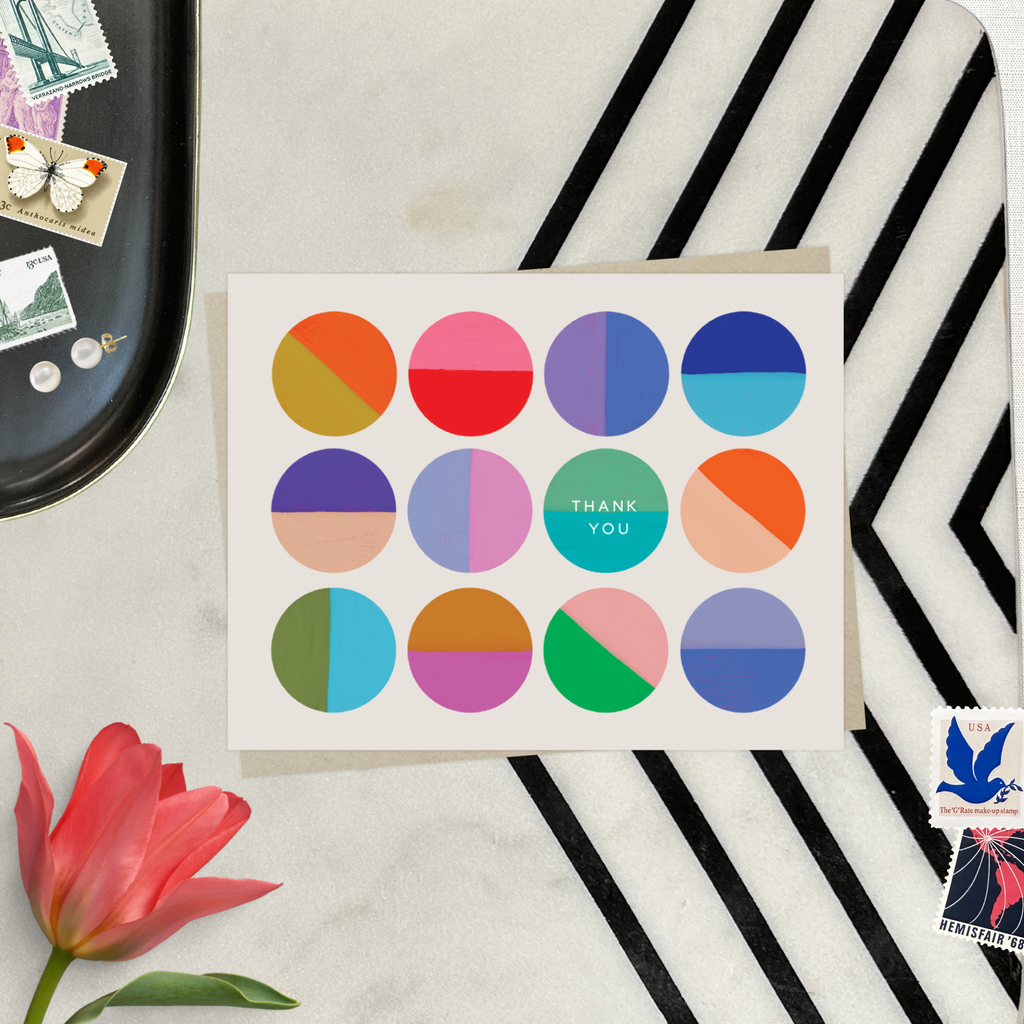 Colorful Circles Card