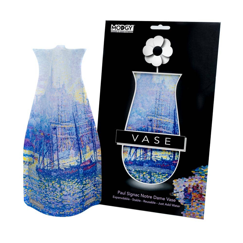 Modgy Expandable Vase - Paul Signac Notre Dame