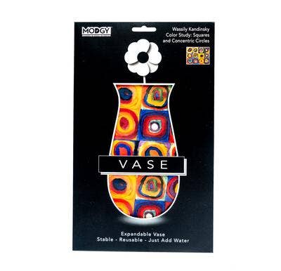 Modgy Expandable Vase - Kandinsky Circles