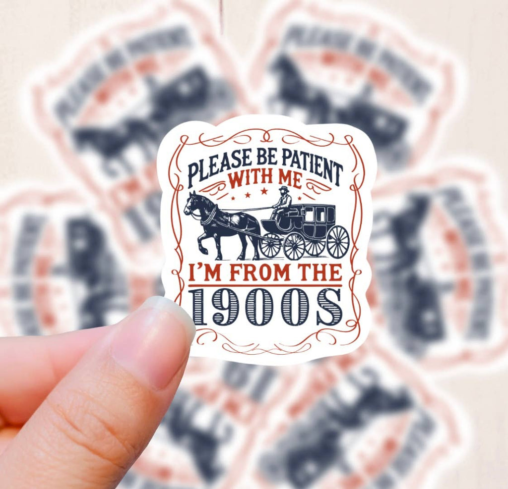 Be Patient Sticker