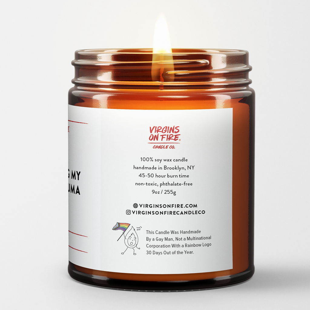 NAVIGATING MY QUEER TRAUMA Candle