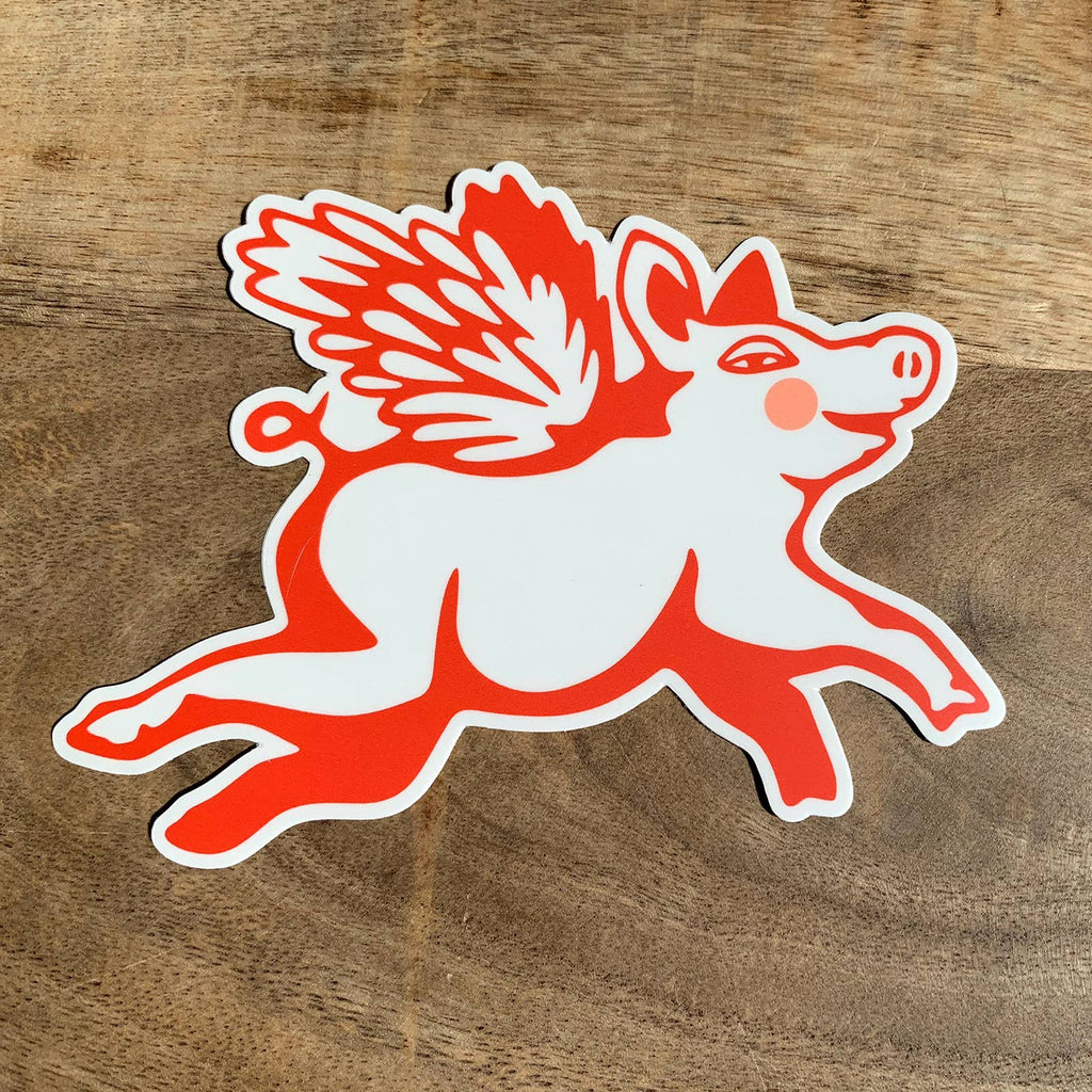 When Pigs Fly Sticker