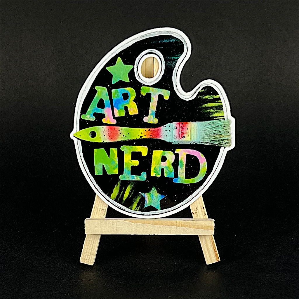 Art Nerd - sticker