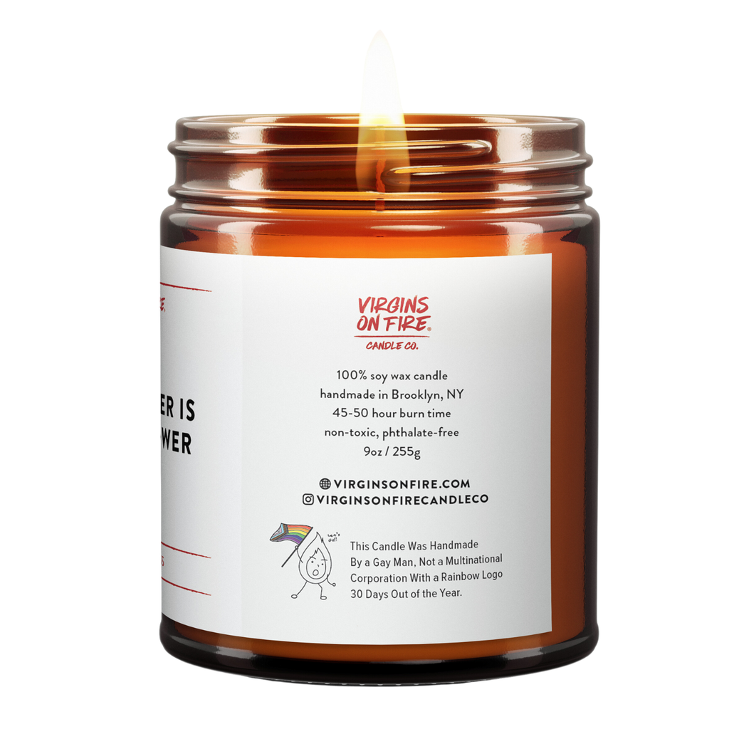 BEING QUEER IS A SUPERPOWER Candle