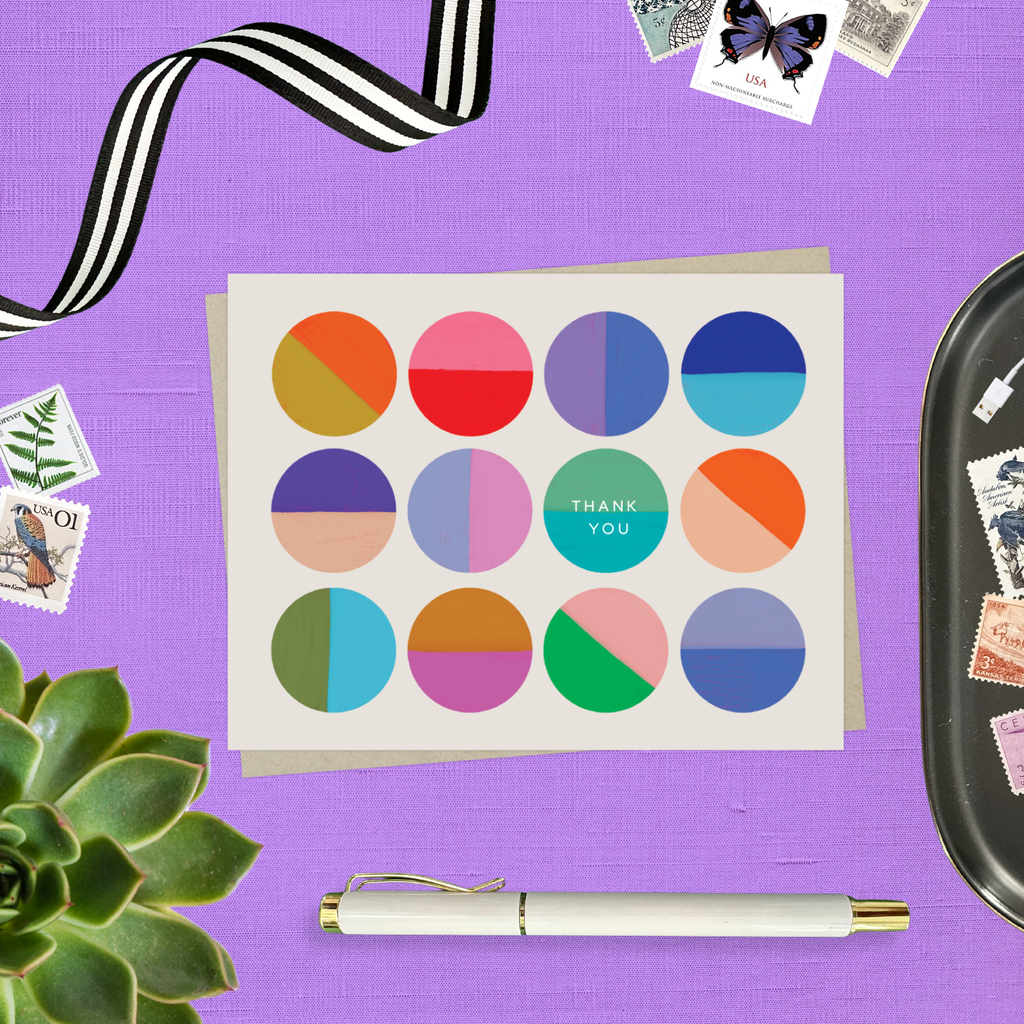 Colorful Circles Card