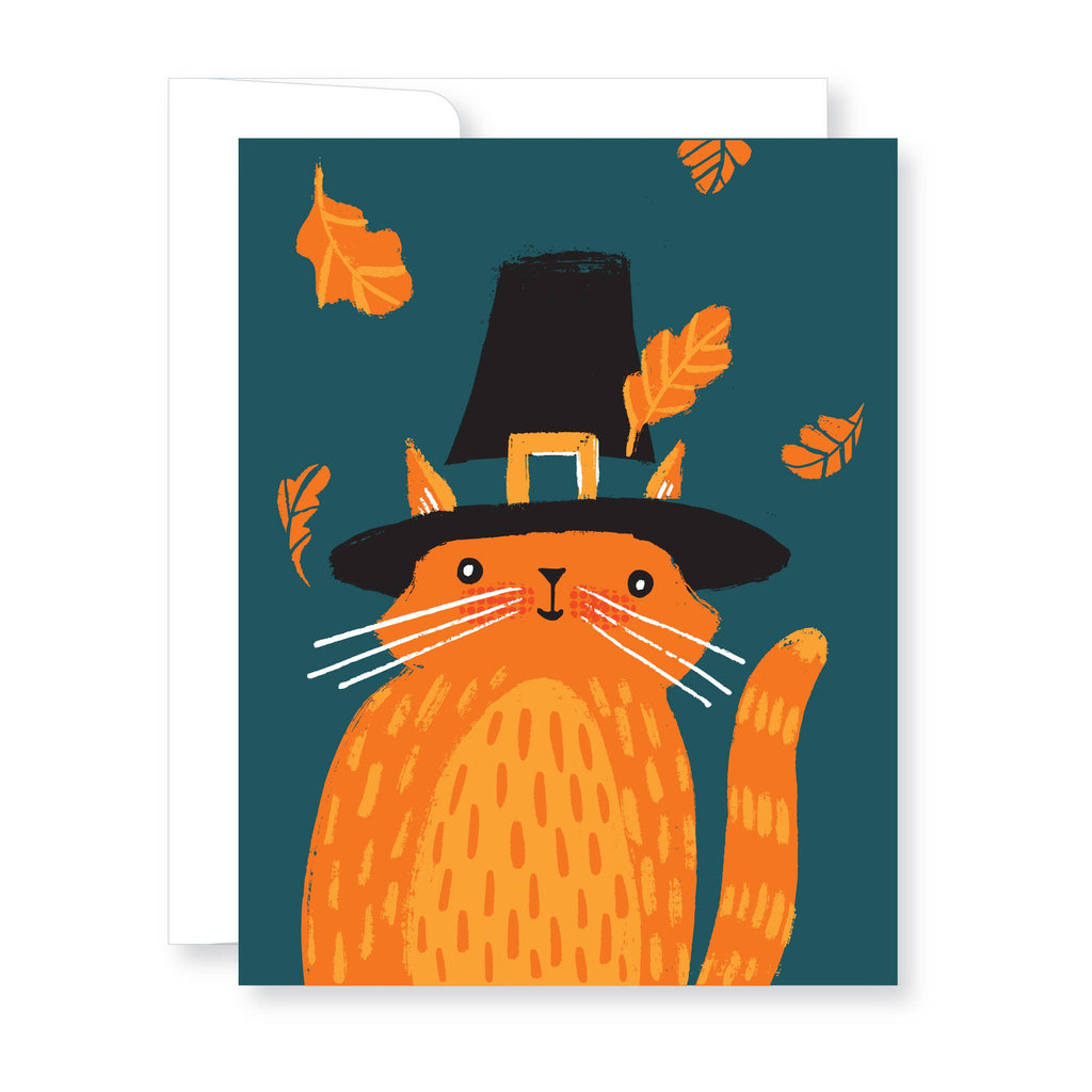 Purr-fect Pilgrim card