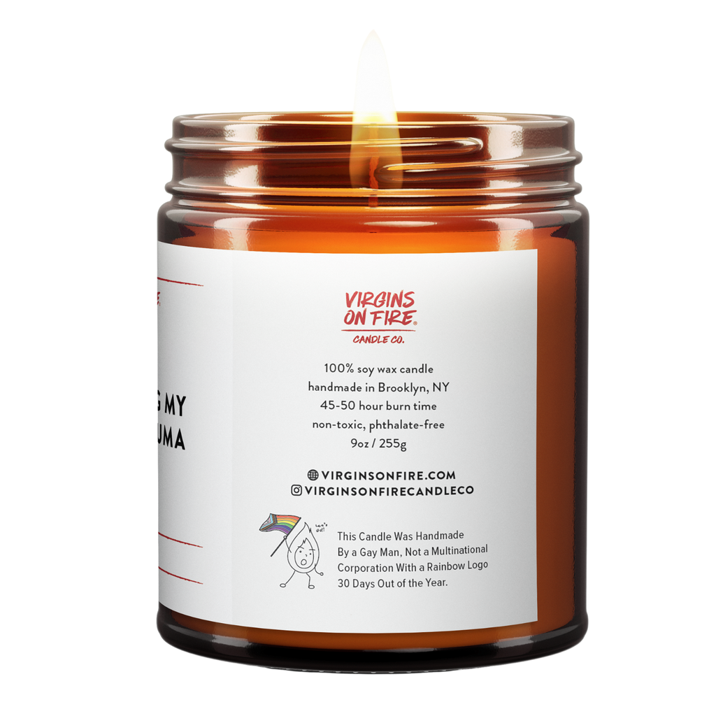 NAVIGATING MY QUEER TRAUMA Candle