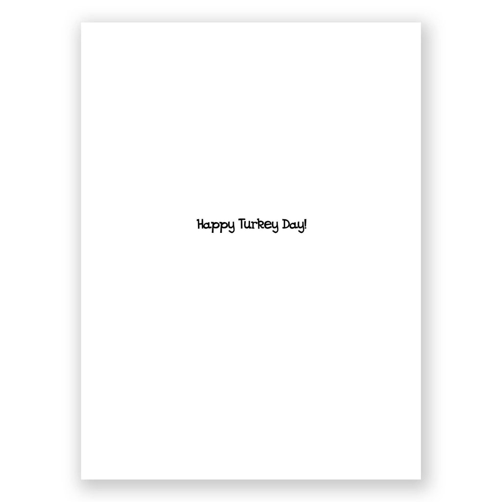 Rainbow Turkey card