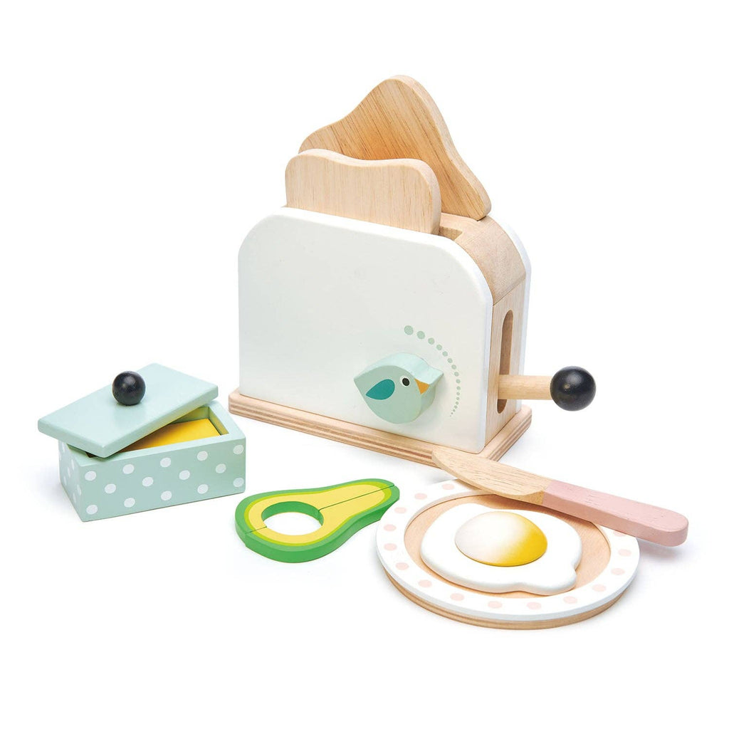 Breakfast Toaster Wooden Toy Set