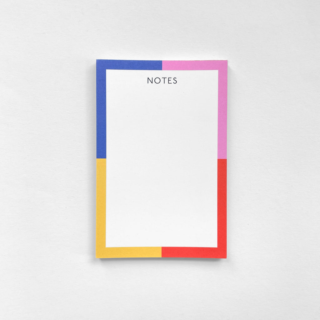 Colorblock Notepad