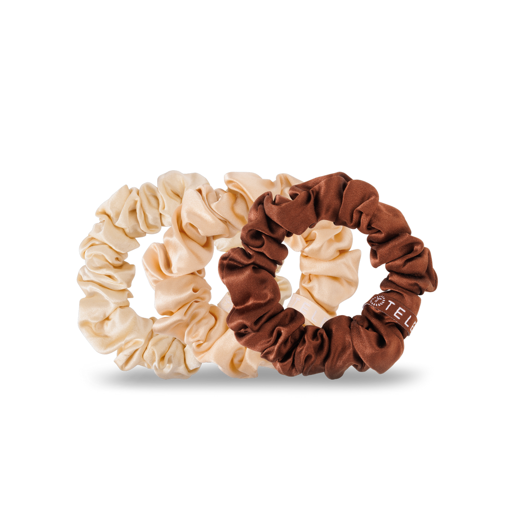 Silk Hair Scrunchie | Small | For the Love of Nude