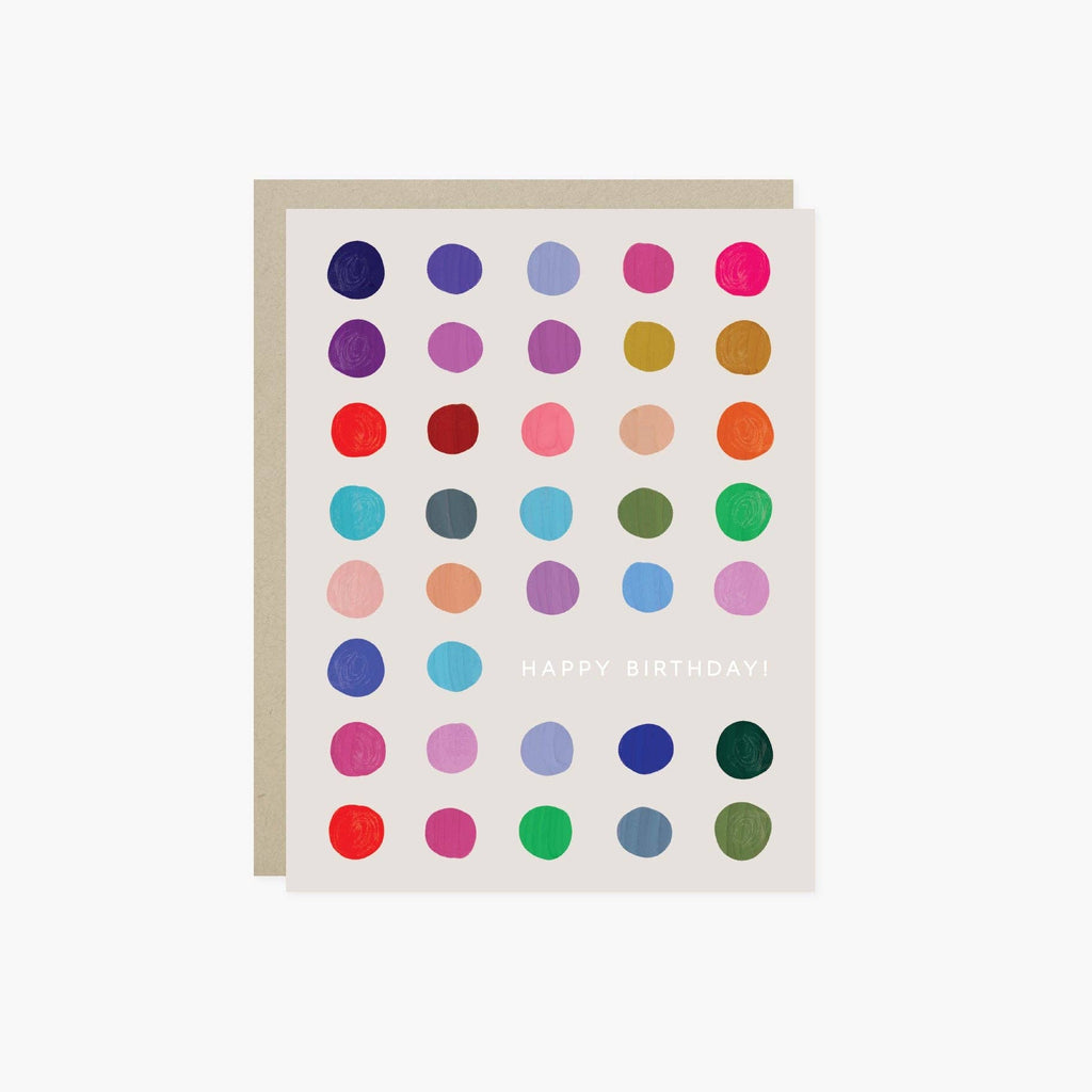 Colorful Dots Card