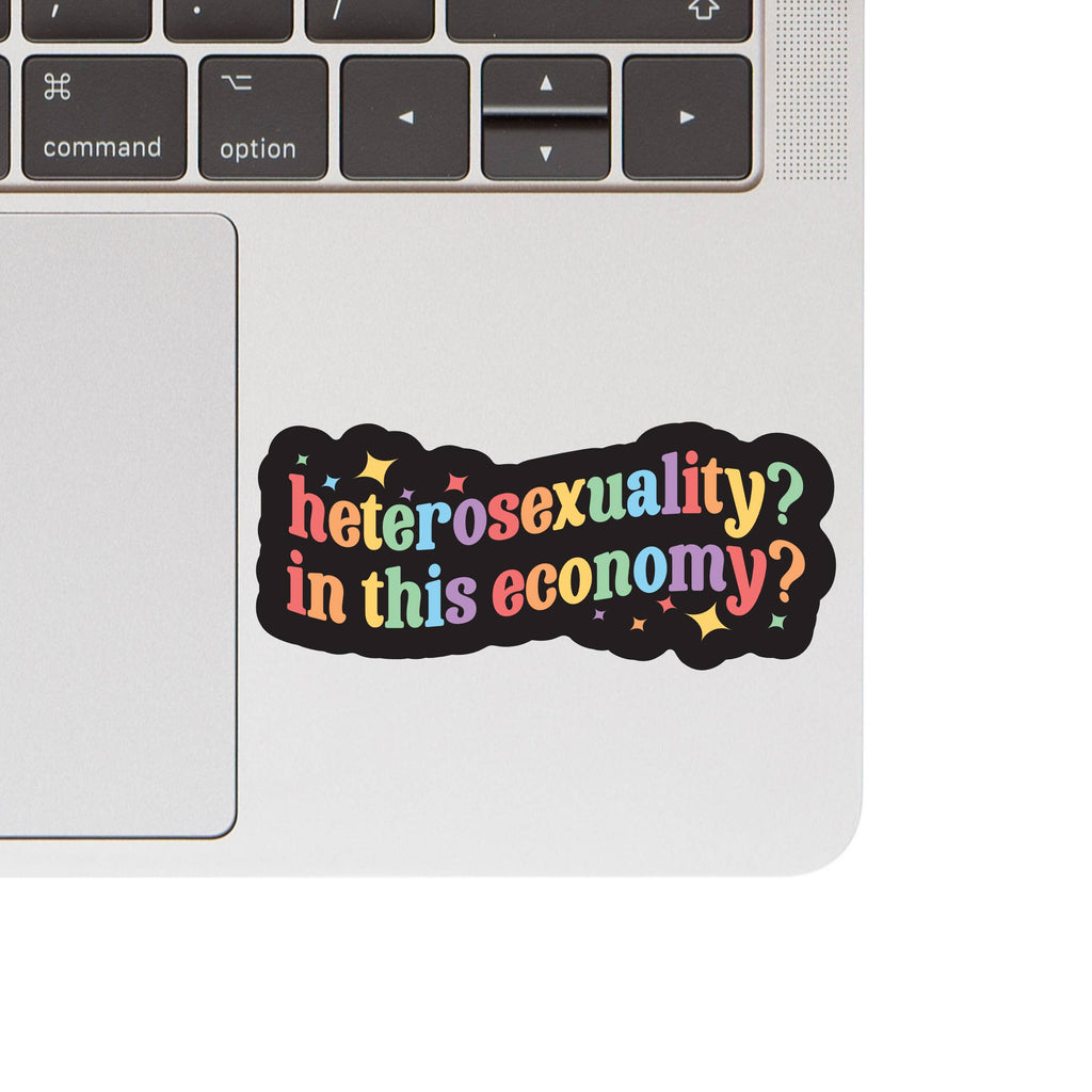 Hetero in This Economy Sticker