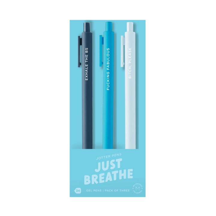Jotter Pens 3 Pack - Just Breathe