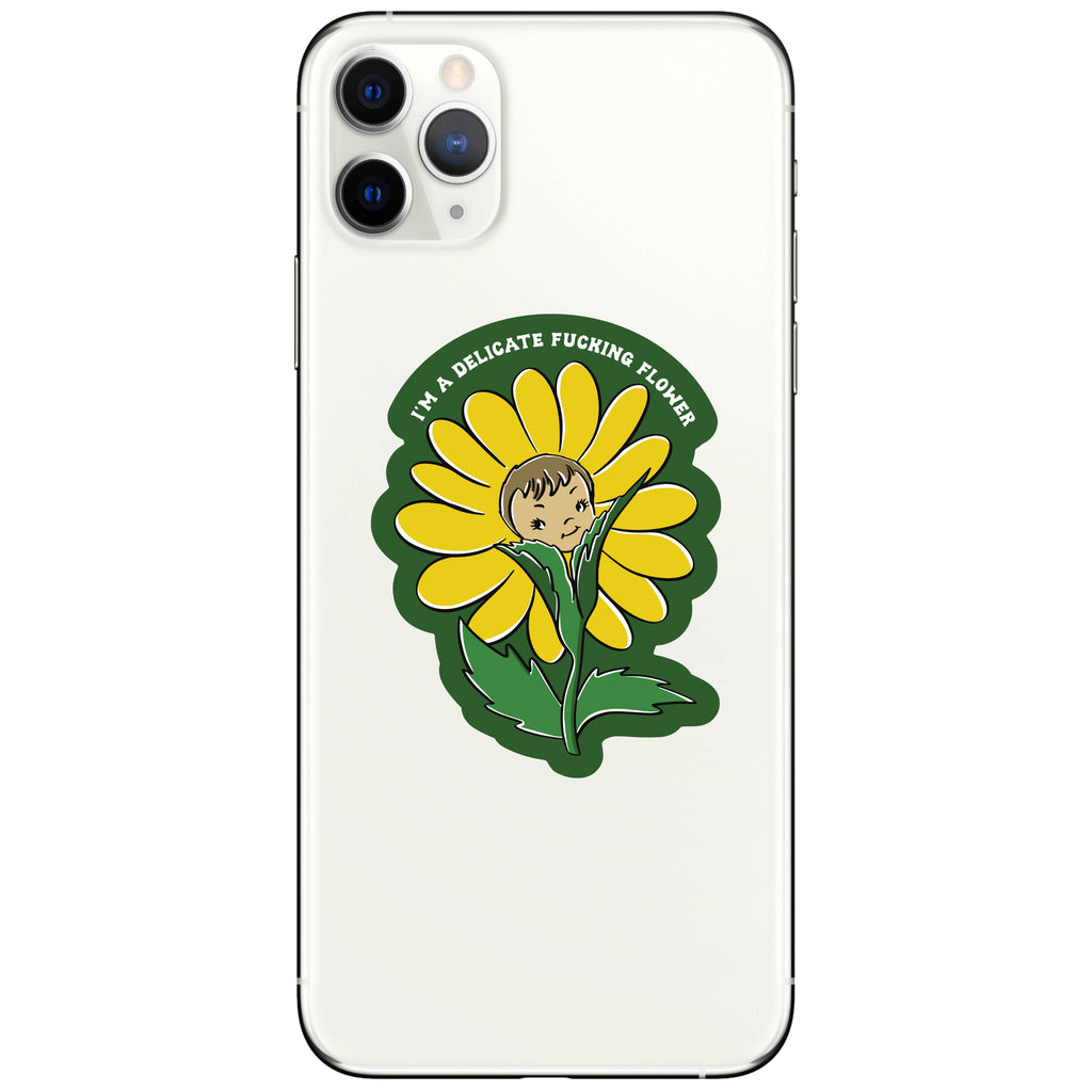 Delicate Flower Sticker