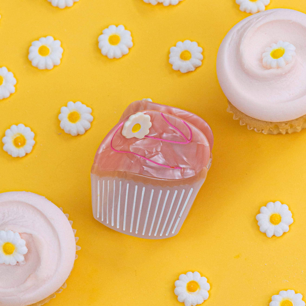 Midi Carrie Cupcake Hair Claw Clip