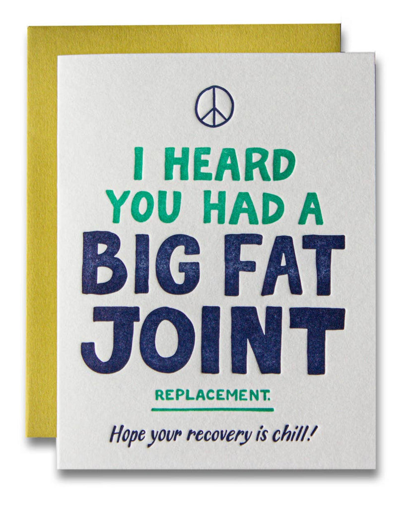 Big Fat Joint Replacement Card