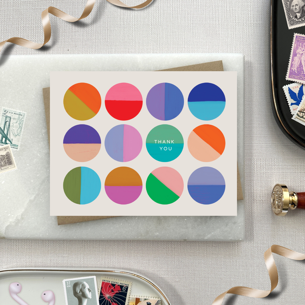 Colorful Circles Card