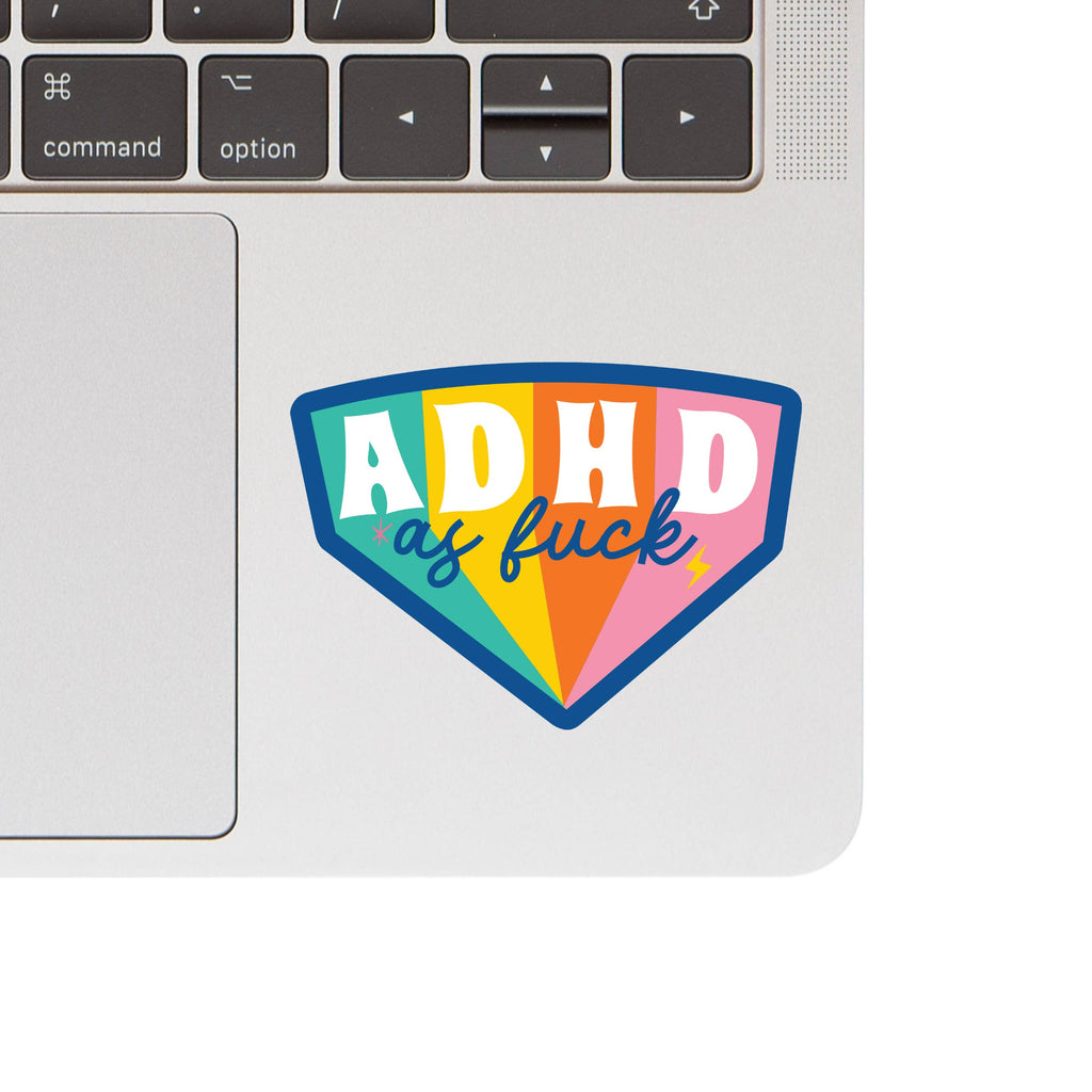 ADHD AF Sticker