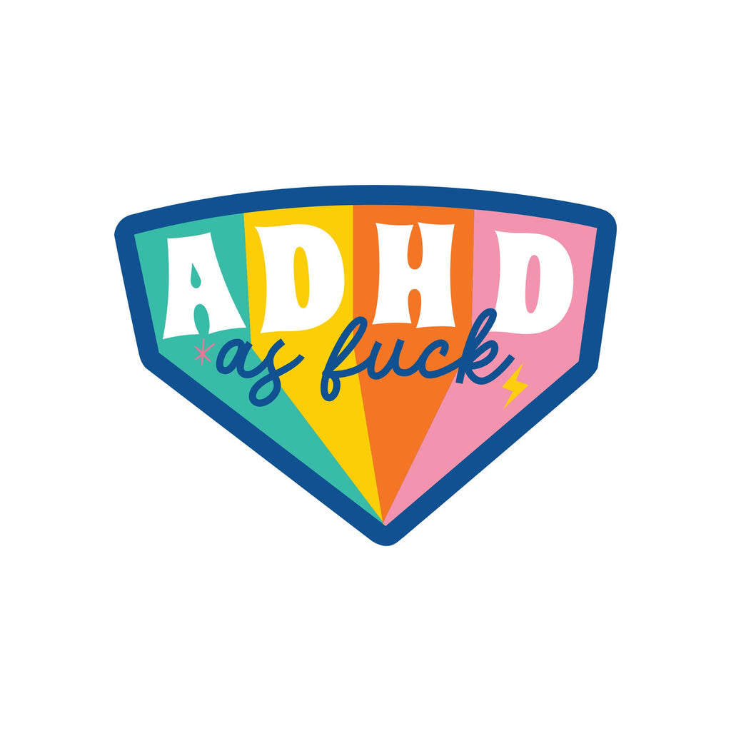 ADHD AF Sticker