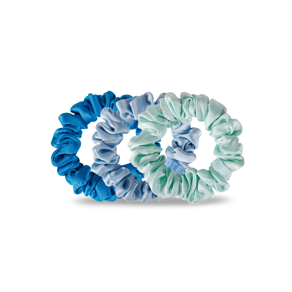 Silk Hair Scrunchie | Small | Blue My Mind