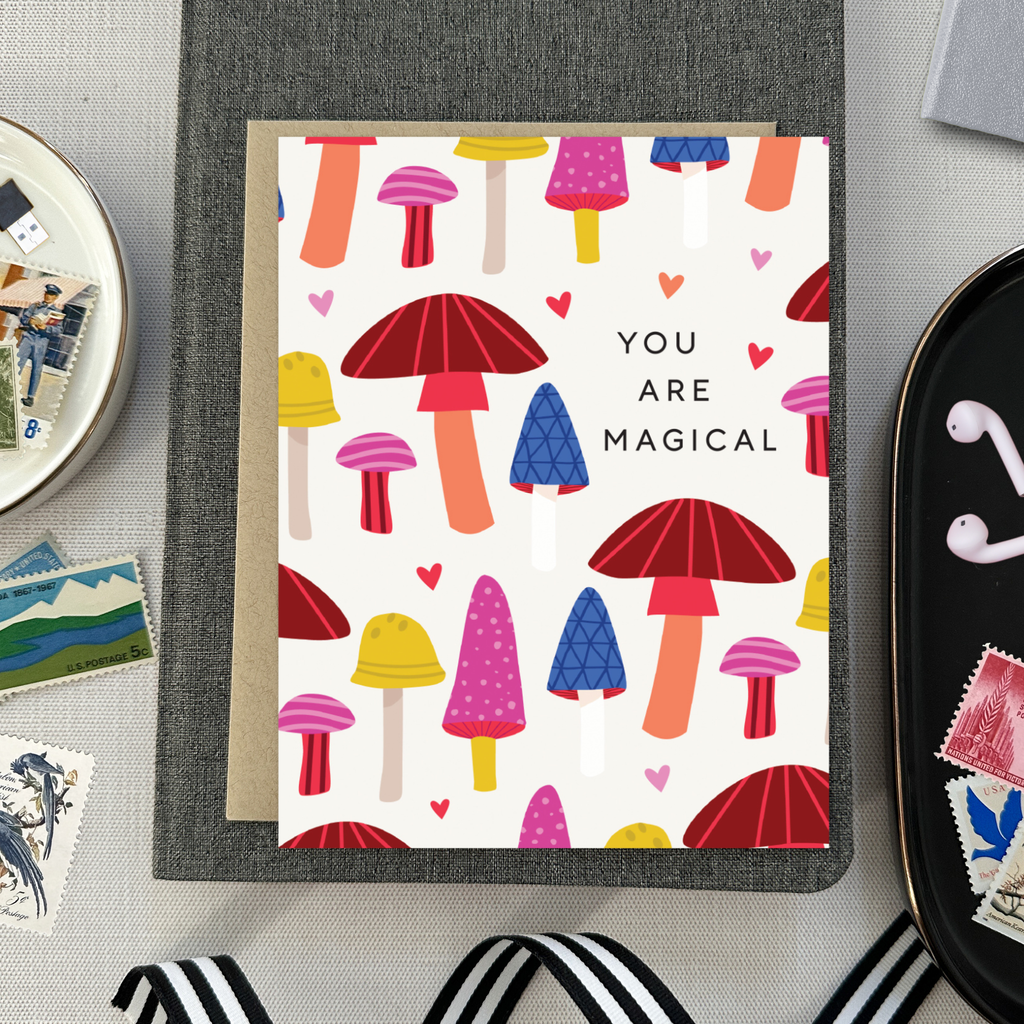 Magical Mushrooms Card
