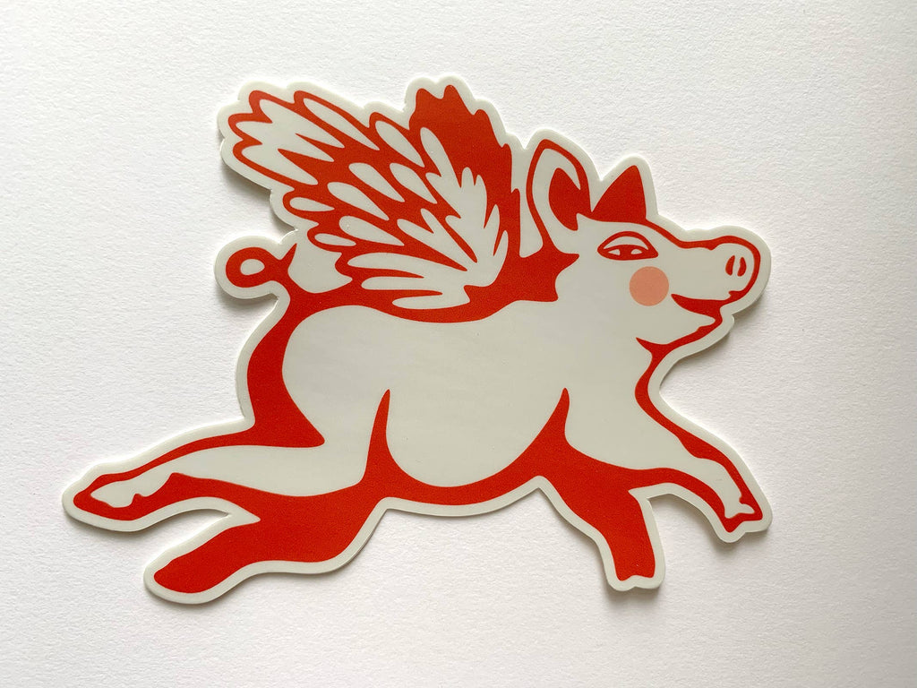 When Pigs Fly Sticker