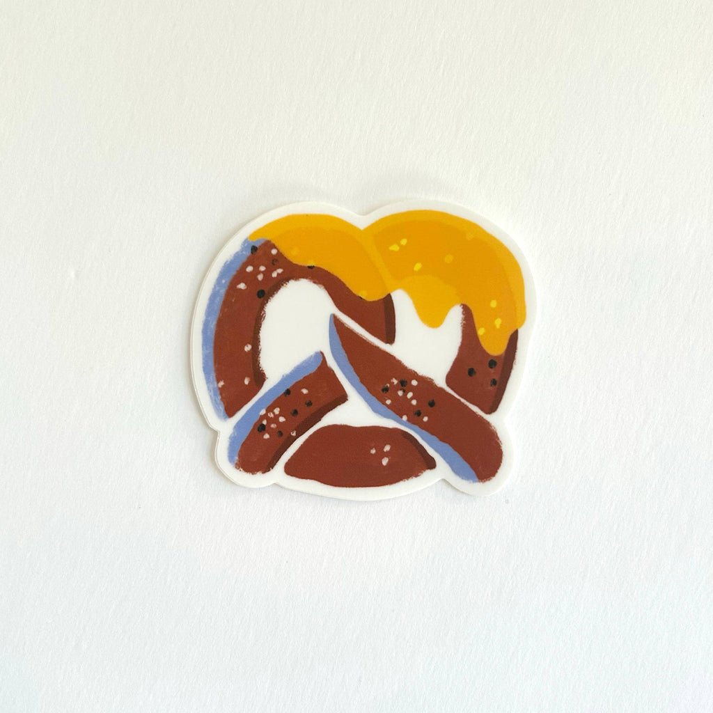 Dipped Pretzel Sticker