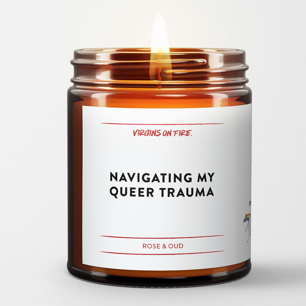NAVIGATING MY QUEER TRAUMA Candle