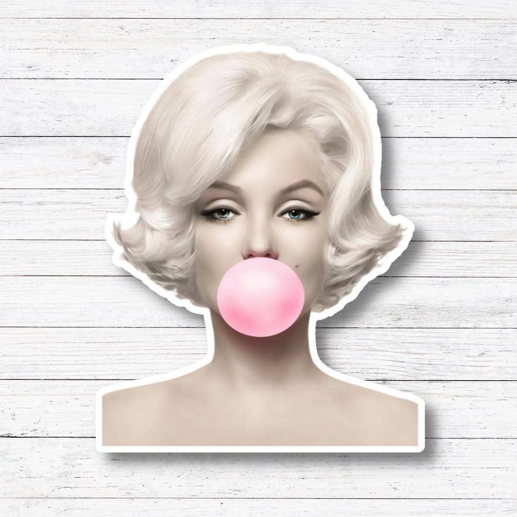 Marilyn Gum Sticker