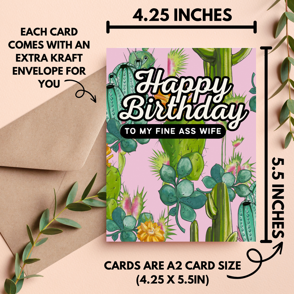 Wife Birthday Card