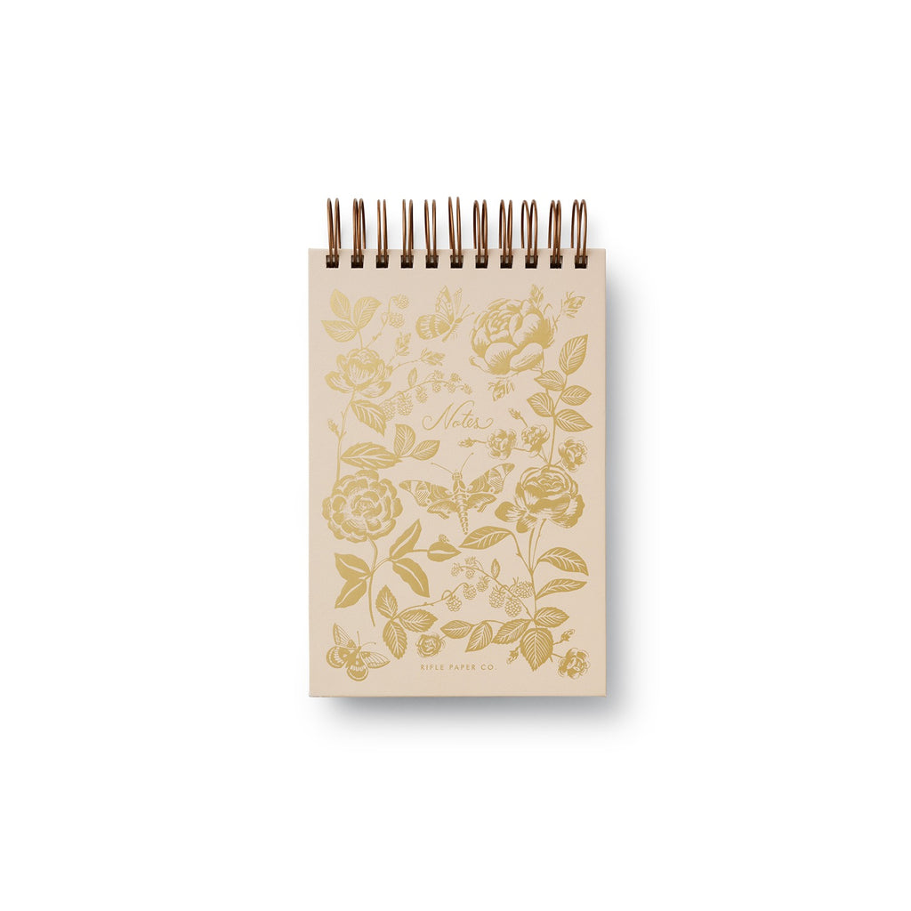 English Rose Desktop Spiral Notepad